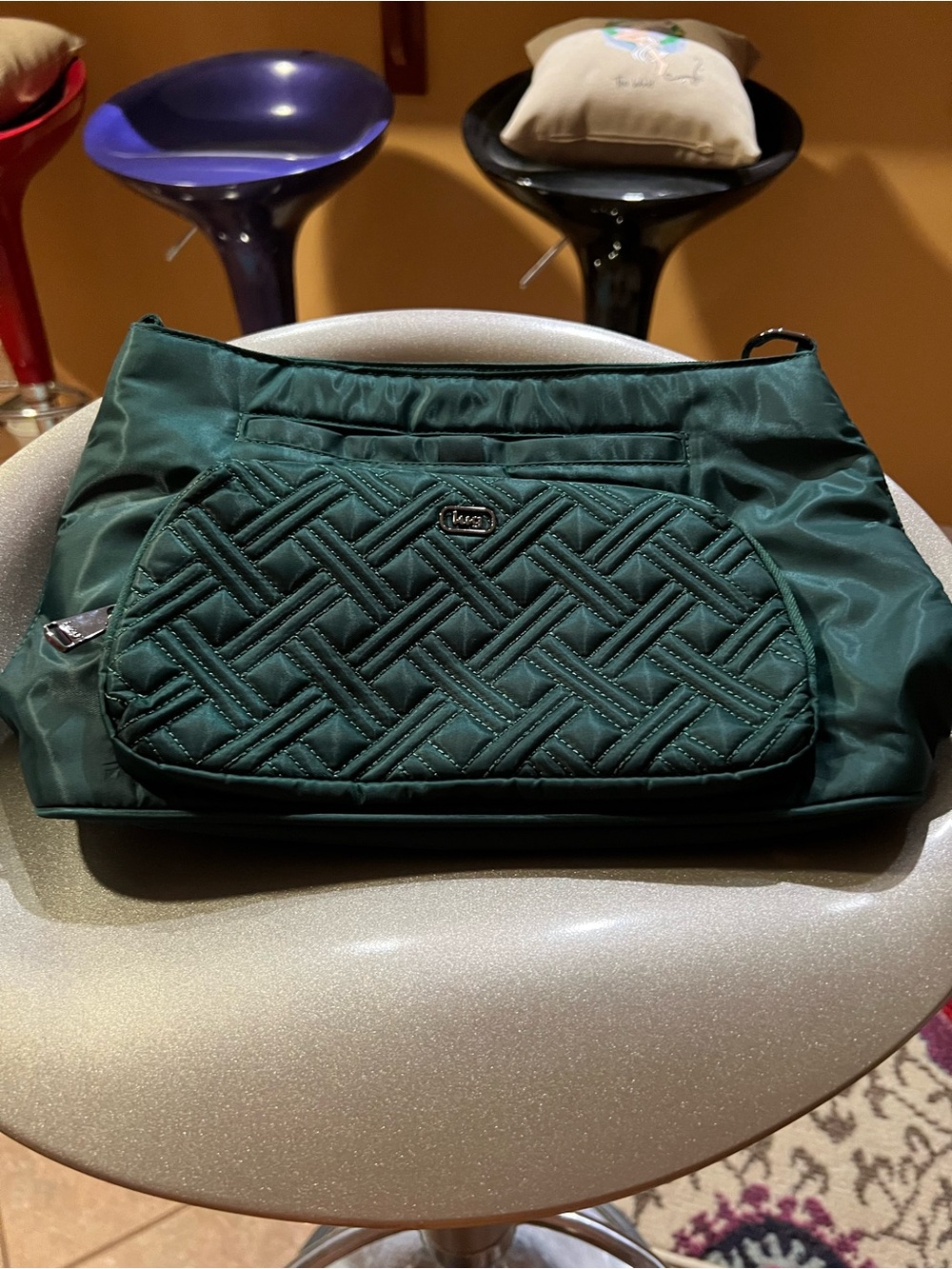 Lug Samba 2 Crossbody in Wickedly Green NWT